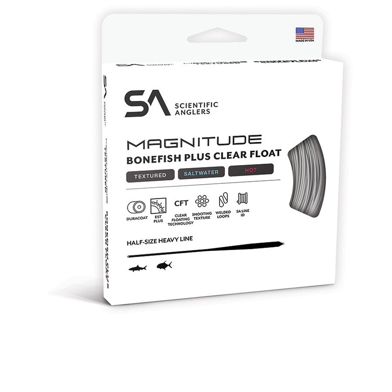 Scientific Anglers Magnitude Textured Bonefish Plus Clear Tip Floating Fly Line