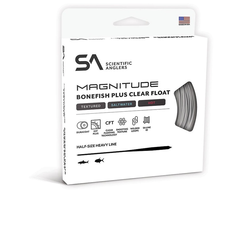 Scientific Anglers Magnitude Textured Bonefish Plus Full Clear Floating Fly Line