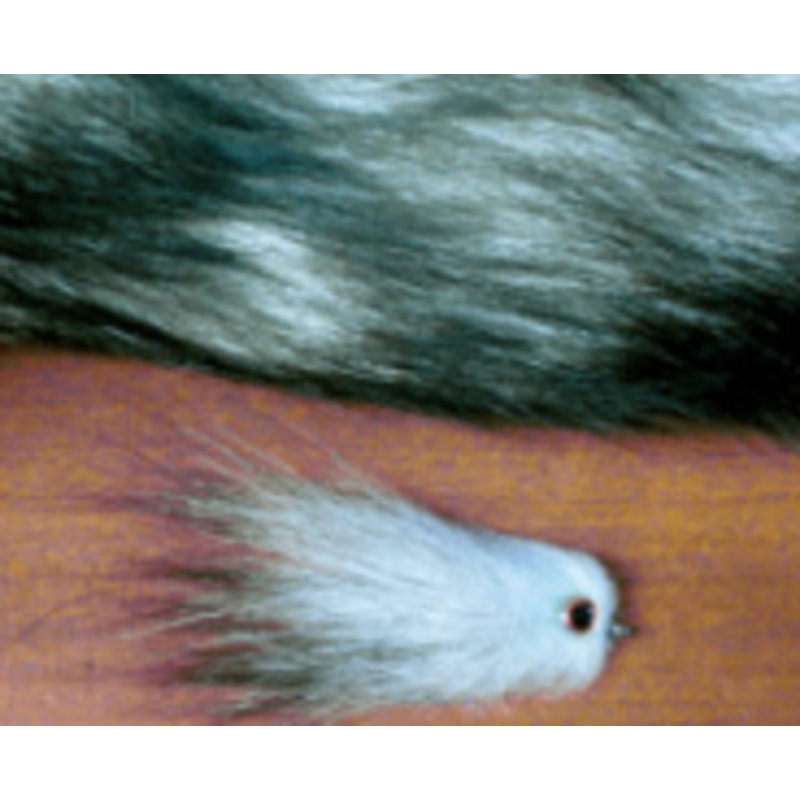 Blue-Frost Fox Tail Piece