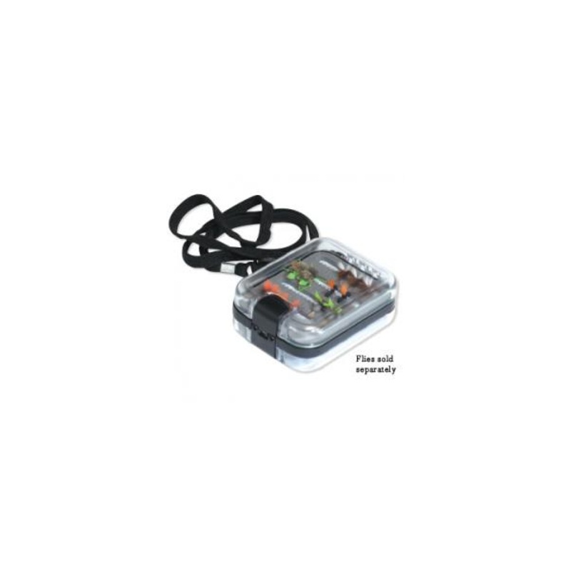 Feather Craft X-Small Waterproof Fly Box With Lanyard