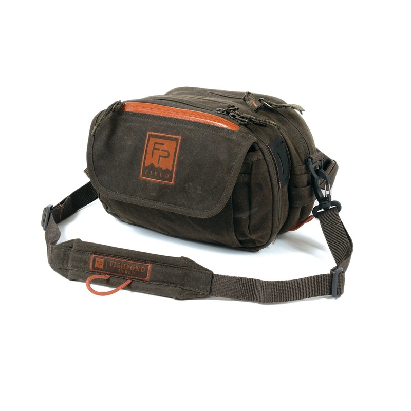 Fishpond Waxed Canvas Blue River Chest/Lumbar Pack