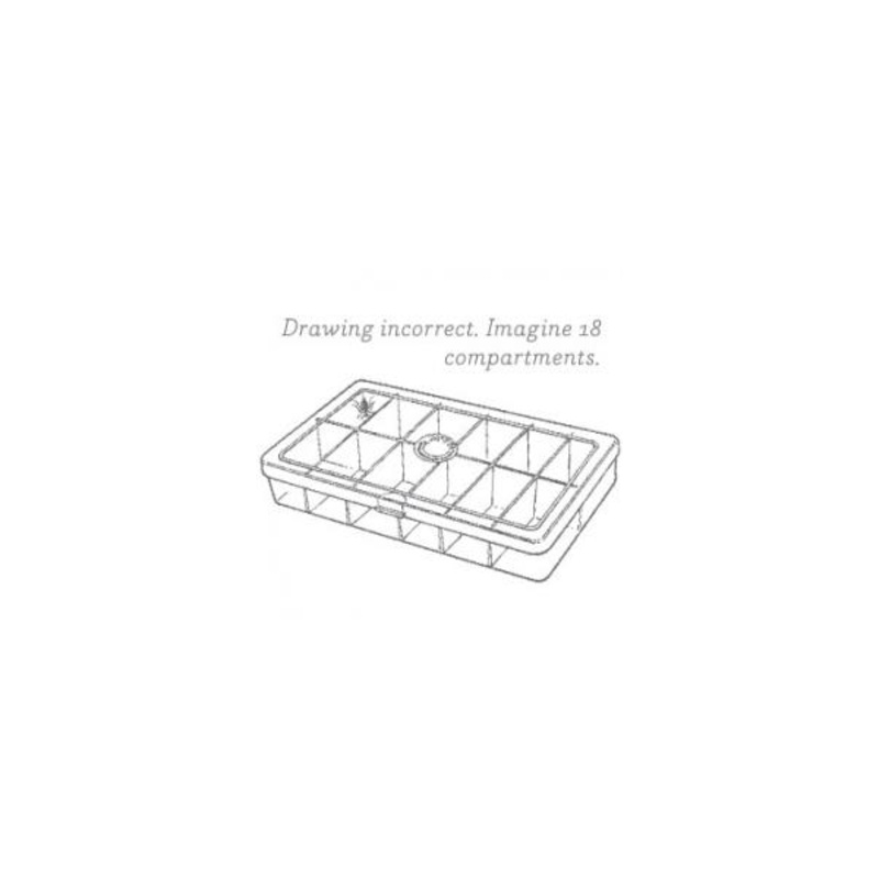 Myran M1800 18-Compartment Fly Box