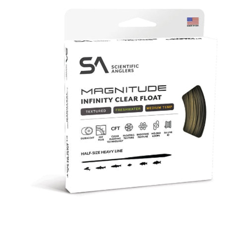 Scientific Anglers Magnitude Textured Infinity Clear Tip Float