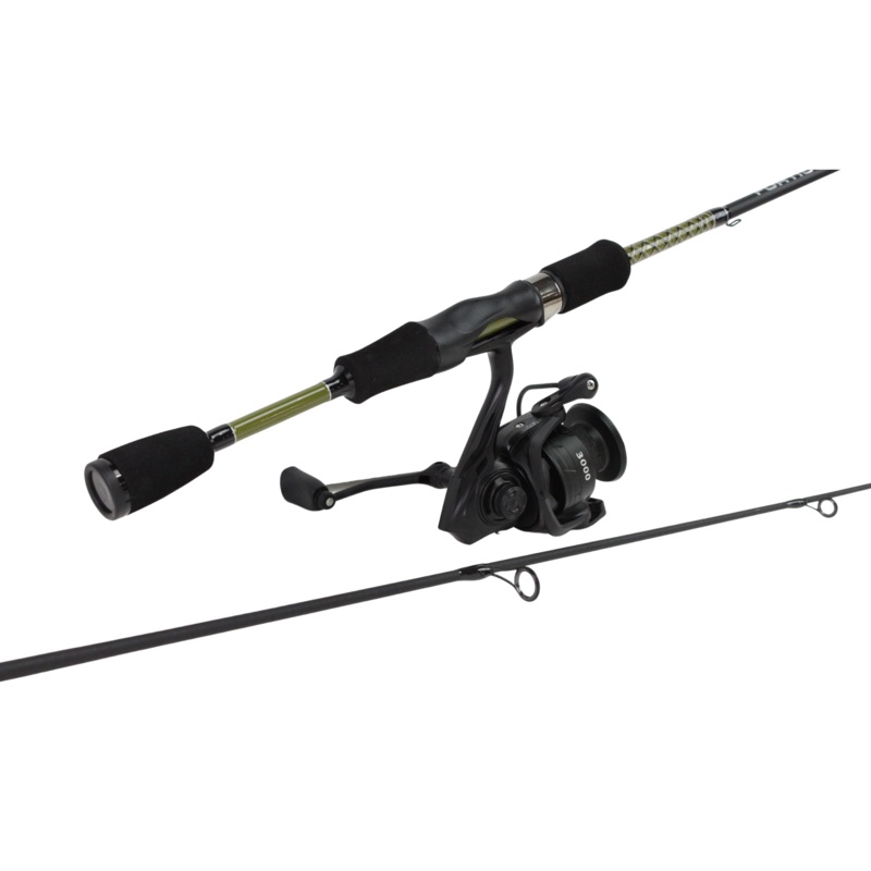 Wild Water | Fortis - 5' 6" Light Action 2 Piece Spinning Rod and 3000 Spinning Reel Package (FSP562L)