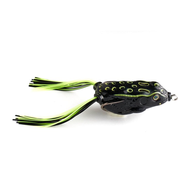 Vicious Fishing Pad Runner Frog - 60mm - Black