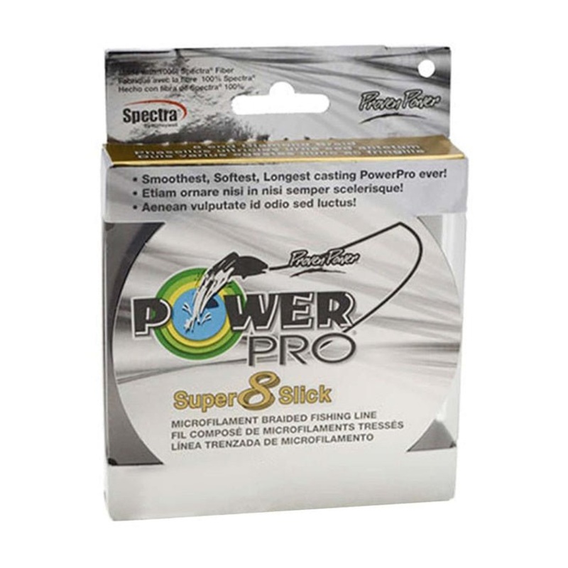 Power Pro Super8Slick Braided Line Aqua Green