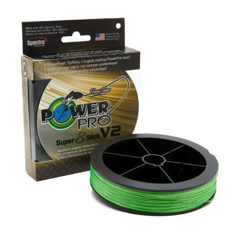 Power Pro Super8Slick V2 Braided Line Aqua Green