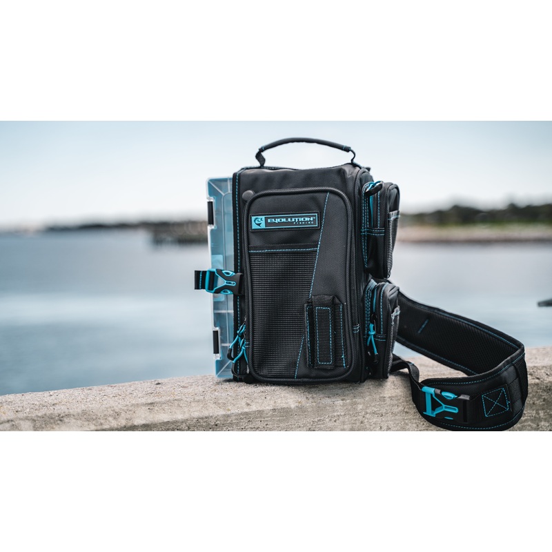 Evolution Fishing Drift Tackle Sling - Blue
