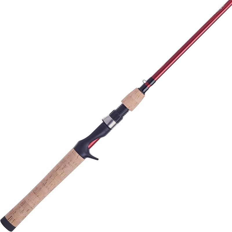 Berkley 7 Cherrywood HD Casting Rod, One Piece Spinning Rod