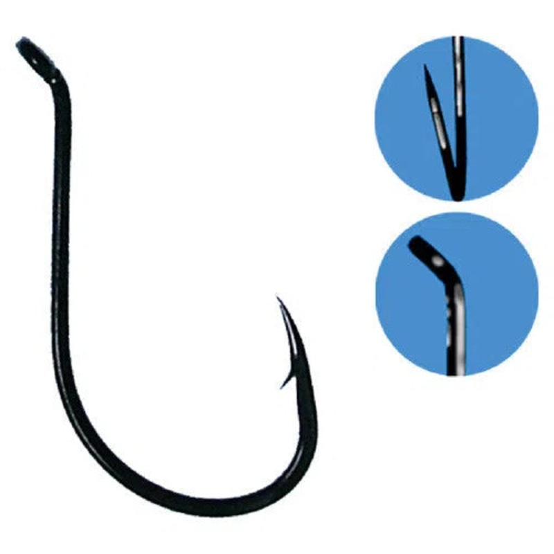 Gamakatsu Octopus Black Hooks 25Pack