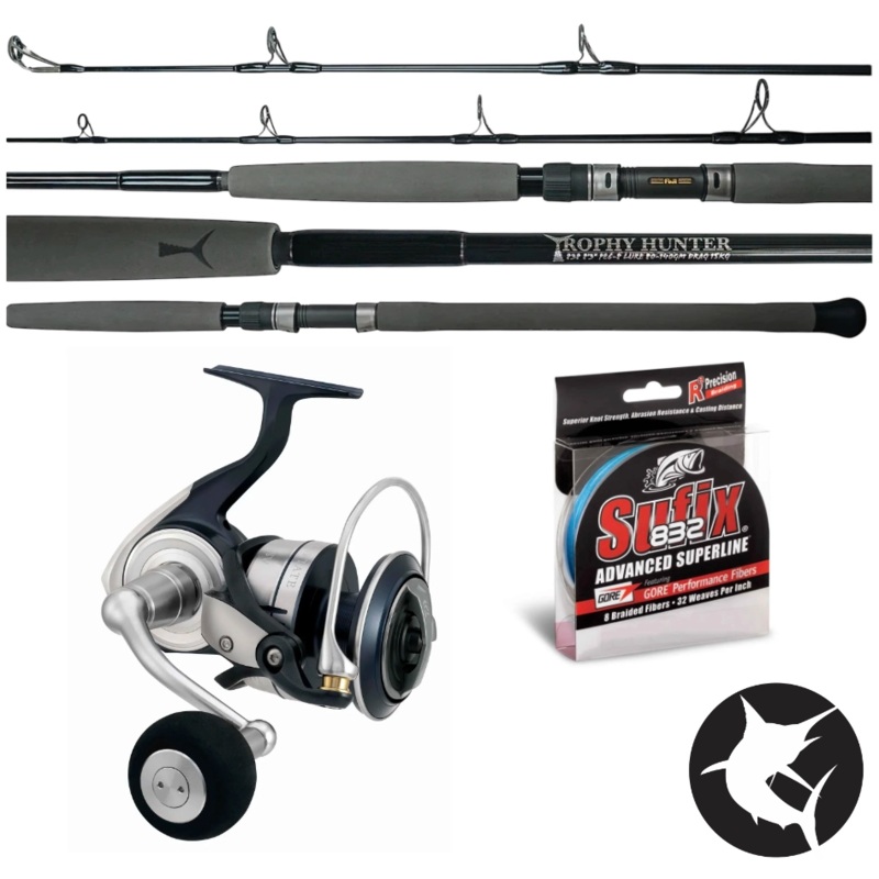 Trophy Hunter Tuna Combo - Topwater 838 / Certate SW 14000