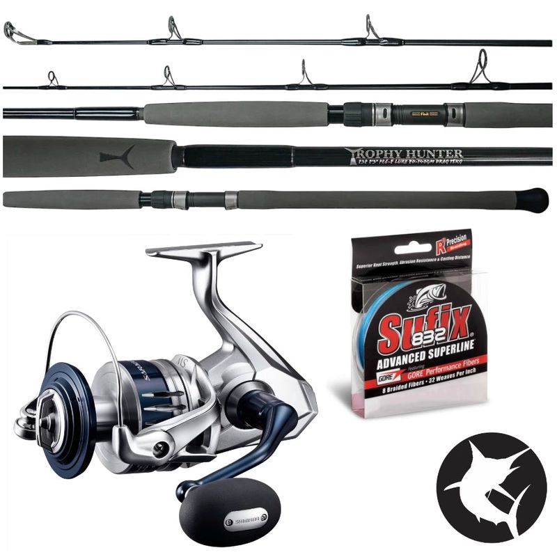 Trophy Hunter Tuna Combo - Topwater 838 / Saragosa 14000