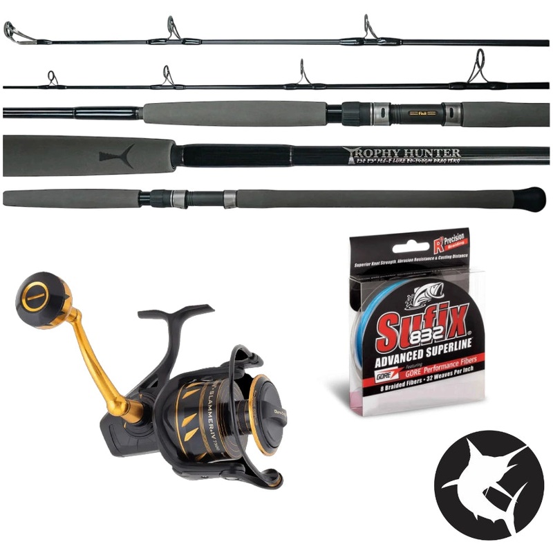 Trophy Hunter Tuna Combo - Topwater 838 / Slammer IV 7500