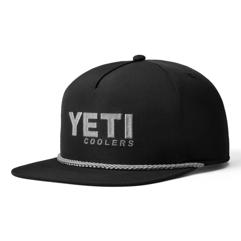 Yeti Coolers Mid-Pro Flat Brim Rope Hat