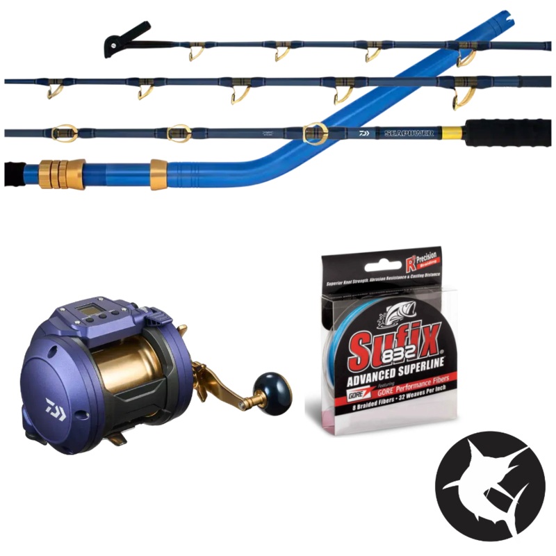 Deep Drop Electric Reel Combo - Seapower 55XHST/Seapower 800