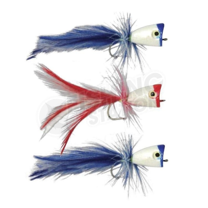 Gillies Surf Popper 1/0 Lure 3 Pack