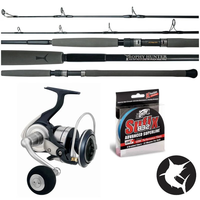 Kingfish/Mackerel/Reef Flats Combo - Topwater 805 / Certate SW 10000