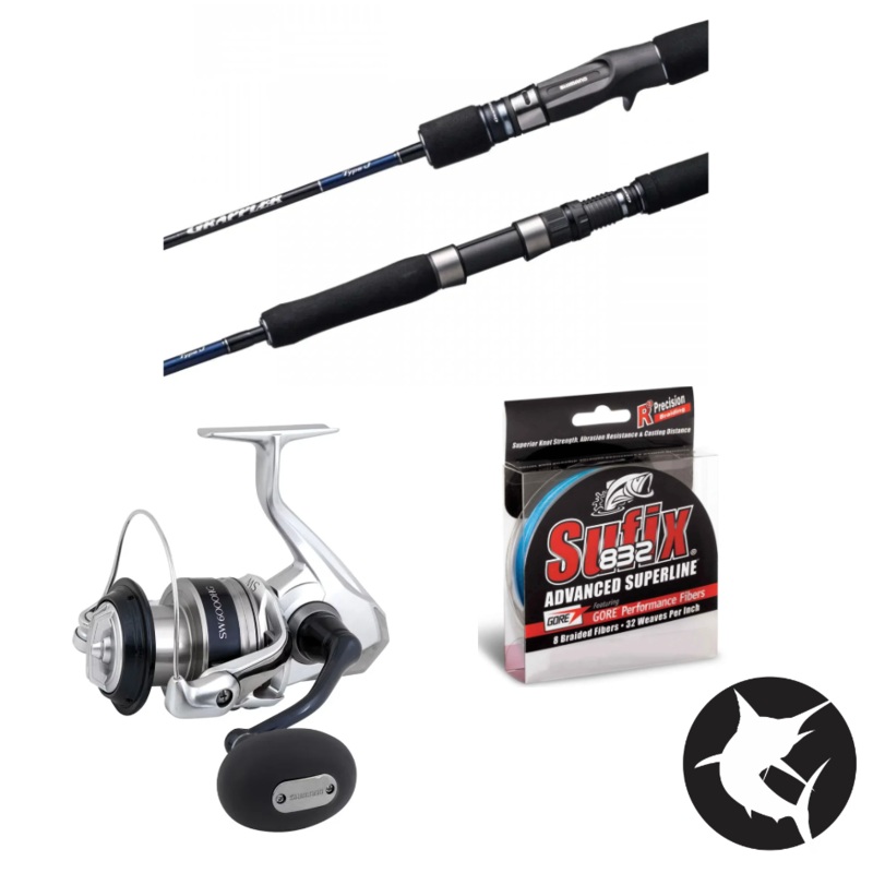 Light Kingfish Combo - Grappler Type J / Saragosa 6000
