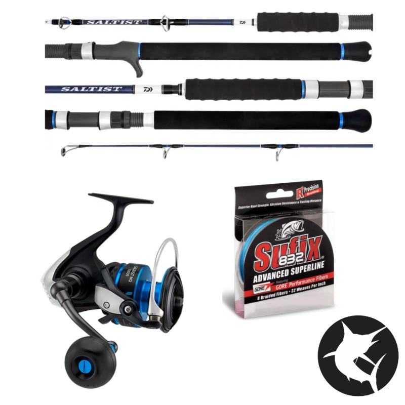 Light Kingfish Jigging Combo - Saltist Hyper / Saltist MQ 6000