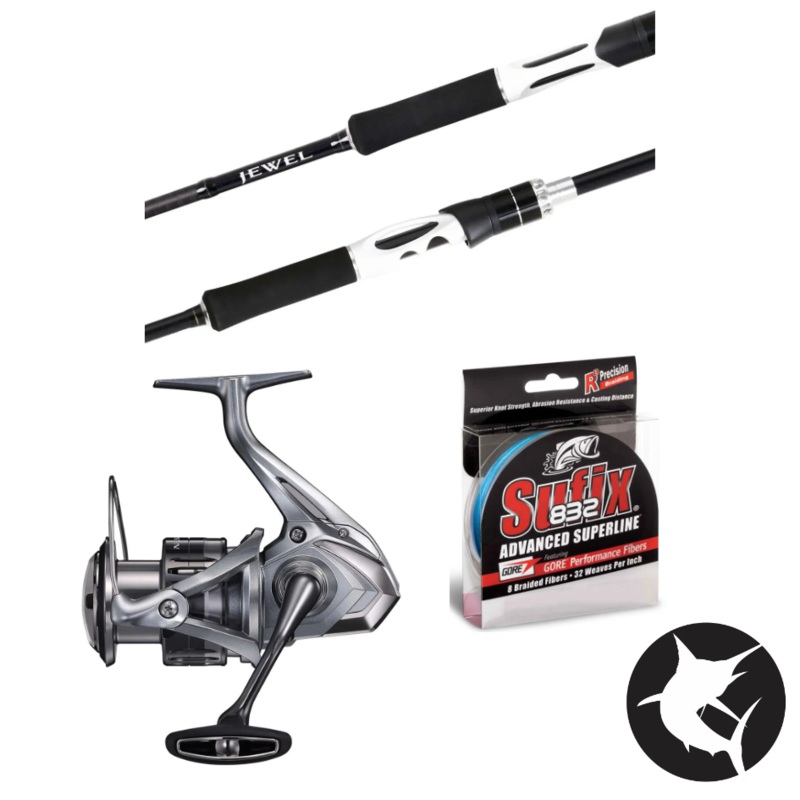 Light Tackle Snapper Combo - Jewel 722 / Nasci 4000