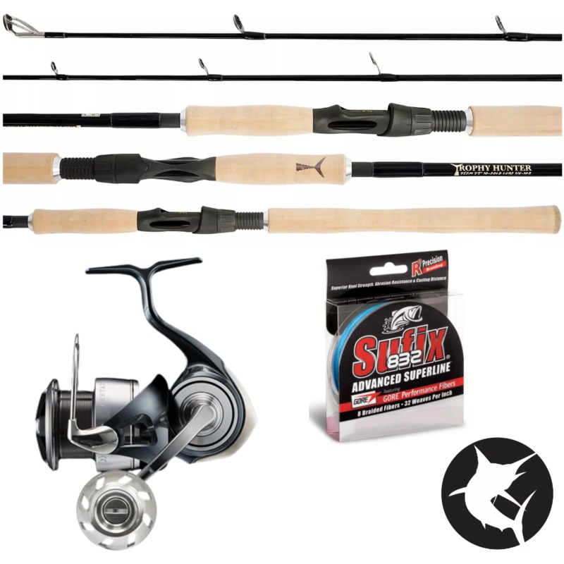 Trophy Hunter Premium Snapper Combo - 752M / 24 Certate LT 4000