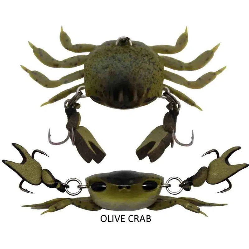 Cranka Crab Treble Hook Model Light 3.9g 50mm Lures