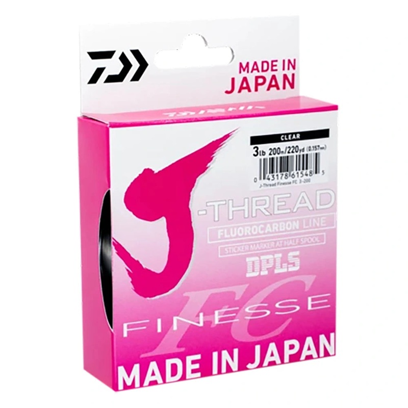 Daiwa J-Thread Finesse Fluorocarbon FC Line