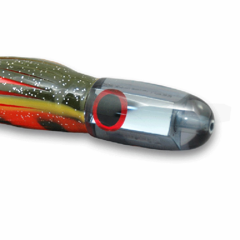 Fatboy Lures 6" Sniper with Custom Single Hook Rig Skirted Trolling Lure