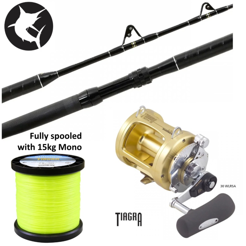 Shimano Hyper 15KG / Tiagra 30WLRSA Game Combo