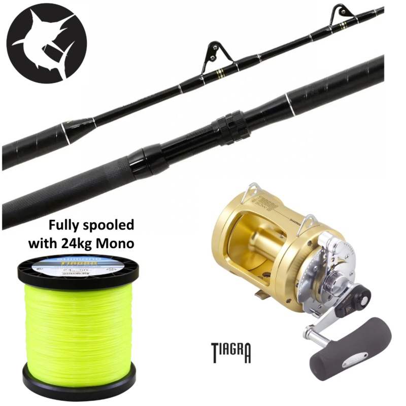 Shimano Hyper 24KG / Tiagra 50WLRSA Game Combo