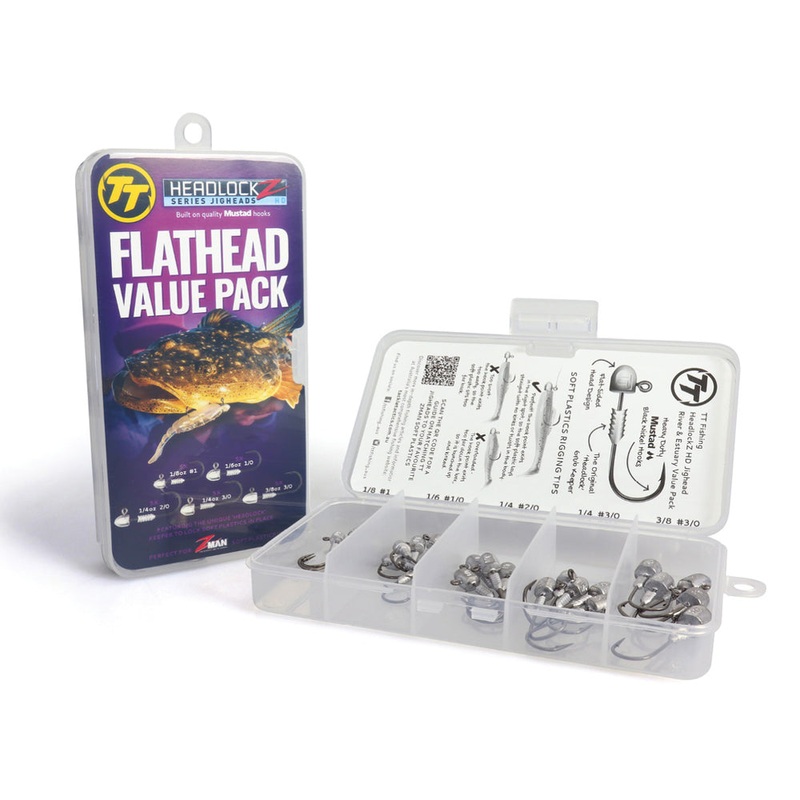 TT Headlockz HD Flathead Value Pack Jigheads