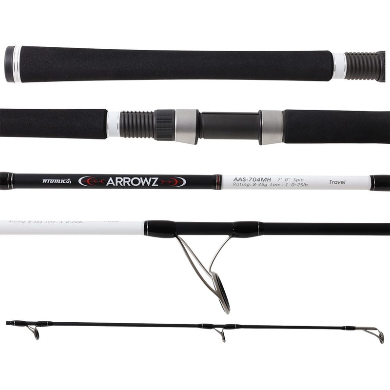 Atomic Arrowz Travel Spin Rod