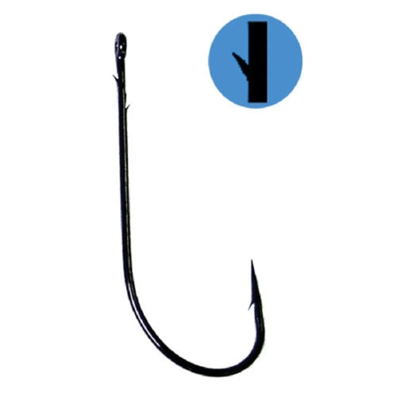 Gamakatsu Worm Black Hooks