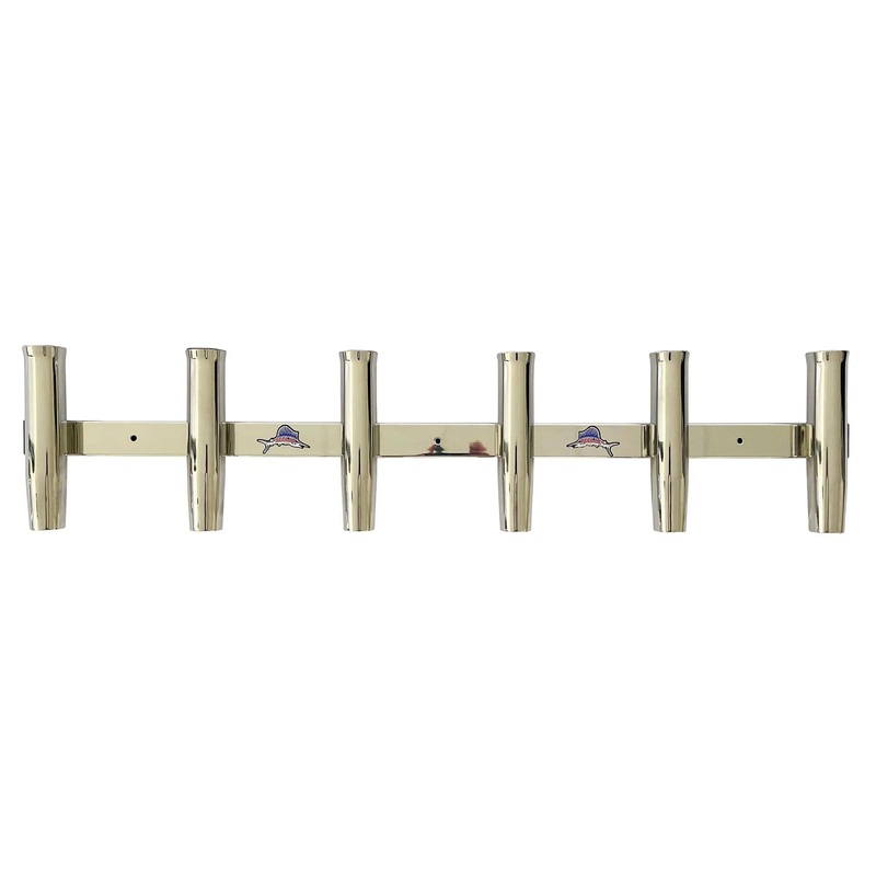 Reelax Stainless Steel 6 Rod Coaming Rod Rack