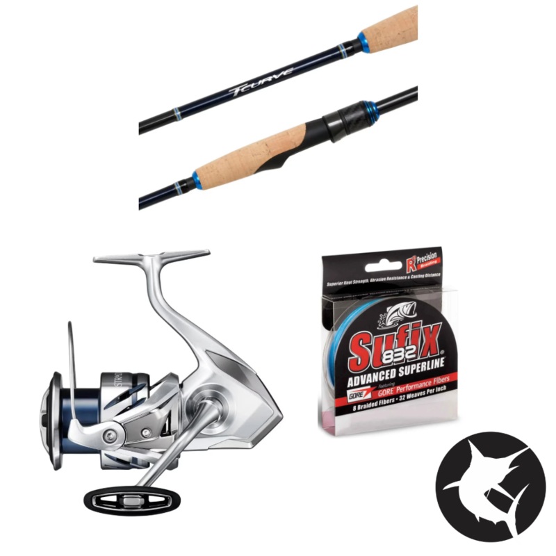 Snapper Combo - 24 TCurve 722SPMH / 23 Stradic FM 4000