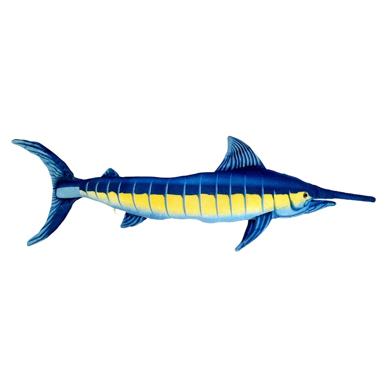 Stuffed Toy Soft Plush Blue Marlin