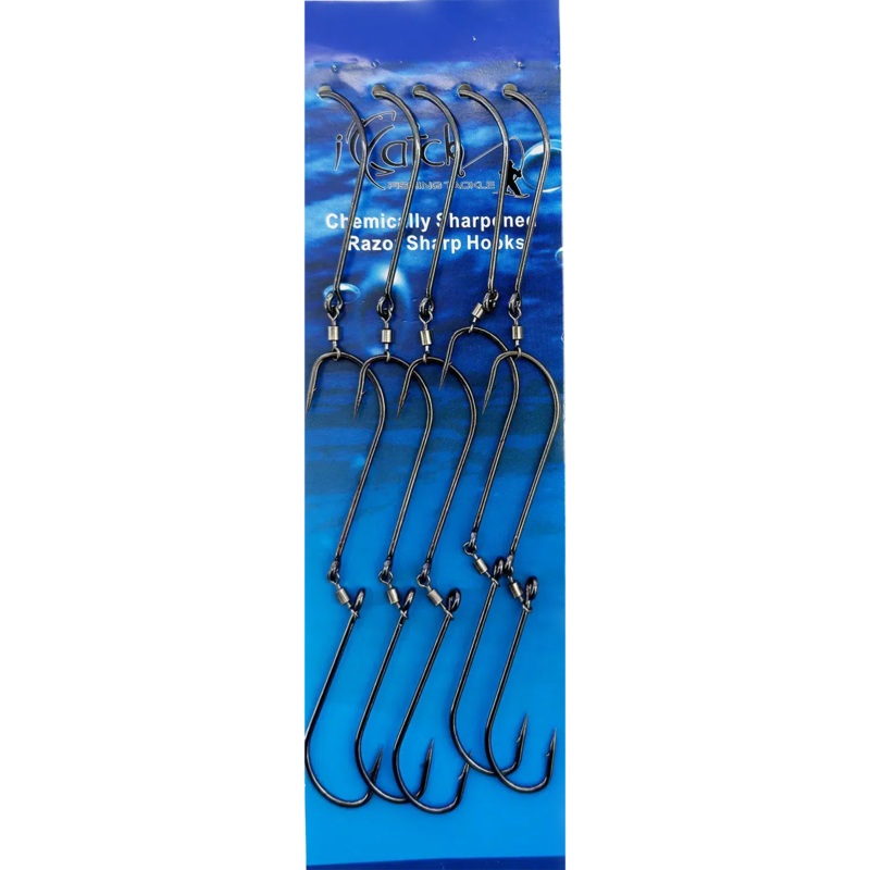 ICatch Gang Hook with Swivel