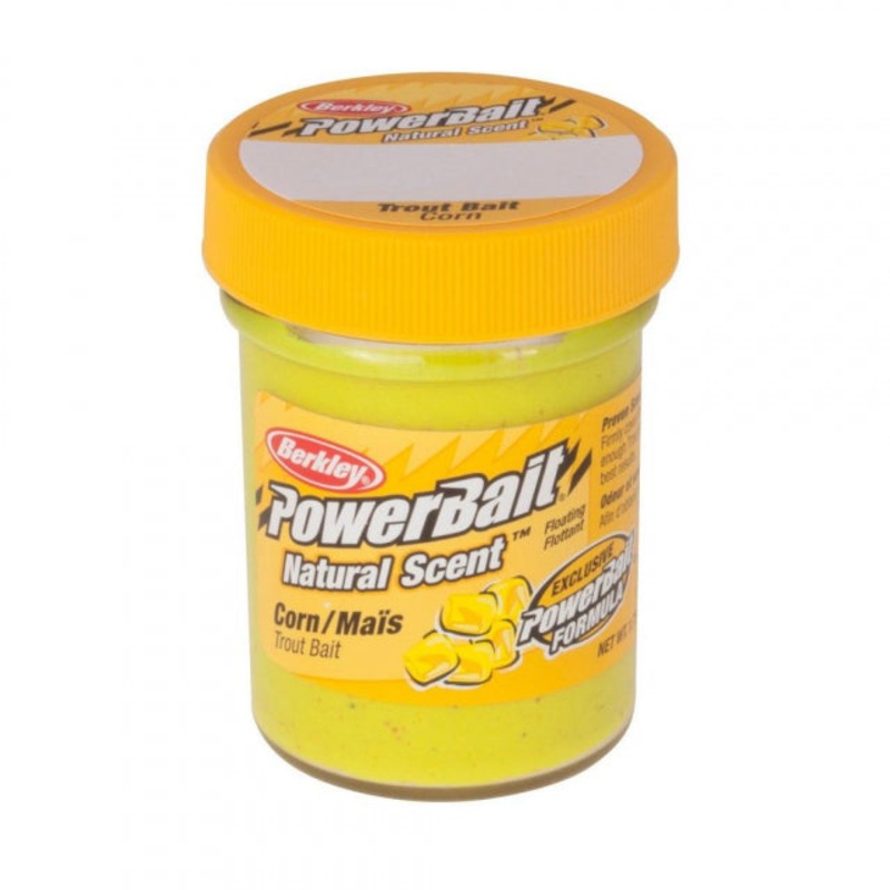 PowerBait Natural Scent Trout Bait | Corn | Model #BTCOY2