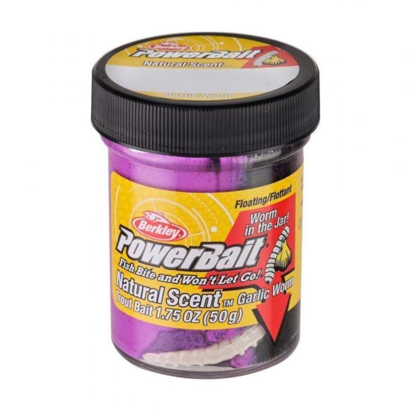 PowerBait Natural Scent Trout Bait | Garlic and Worm | Model #BTGWTS2