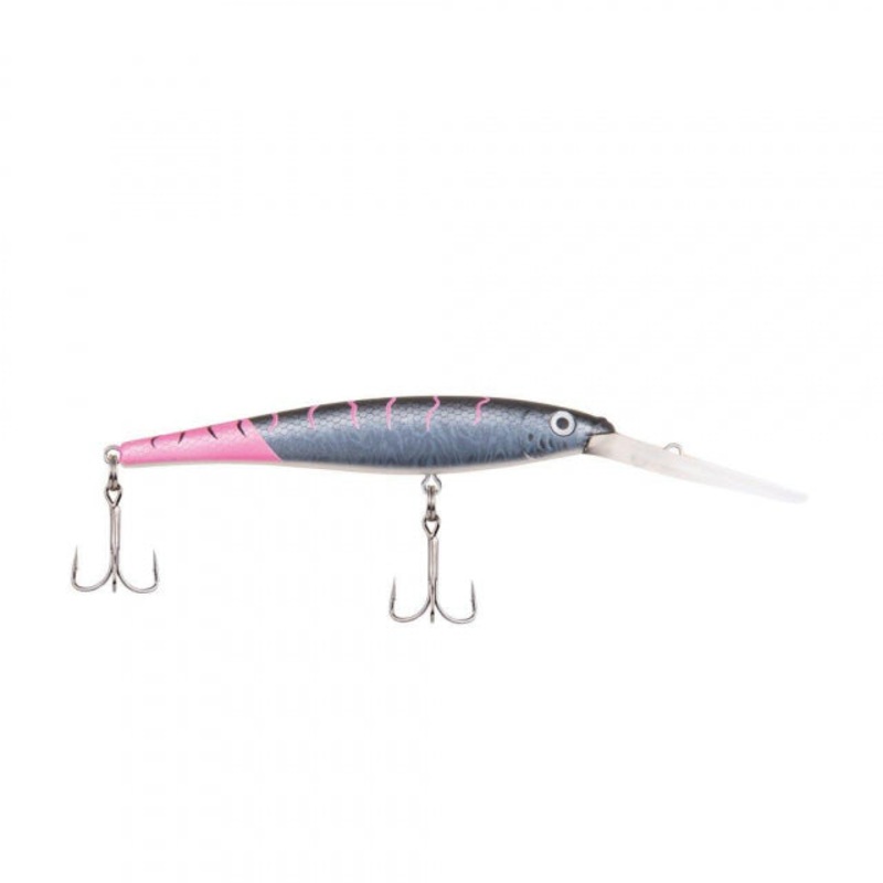 Flicker Minnow | 1/4 oz | 3in | 7.5cm | 8 | 14'-17' | 4.3m-5.2m | Model #FFMN7D-FTBC