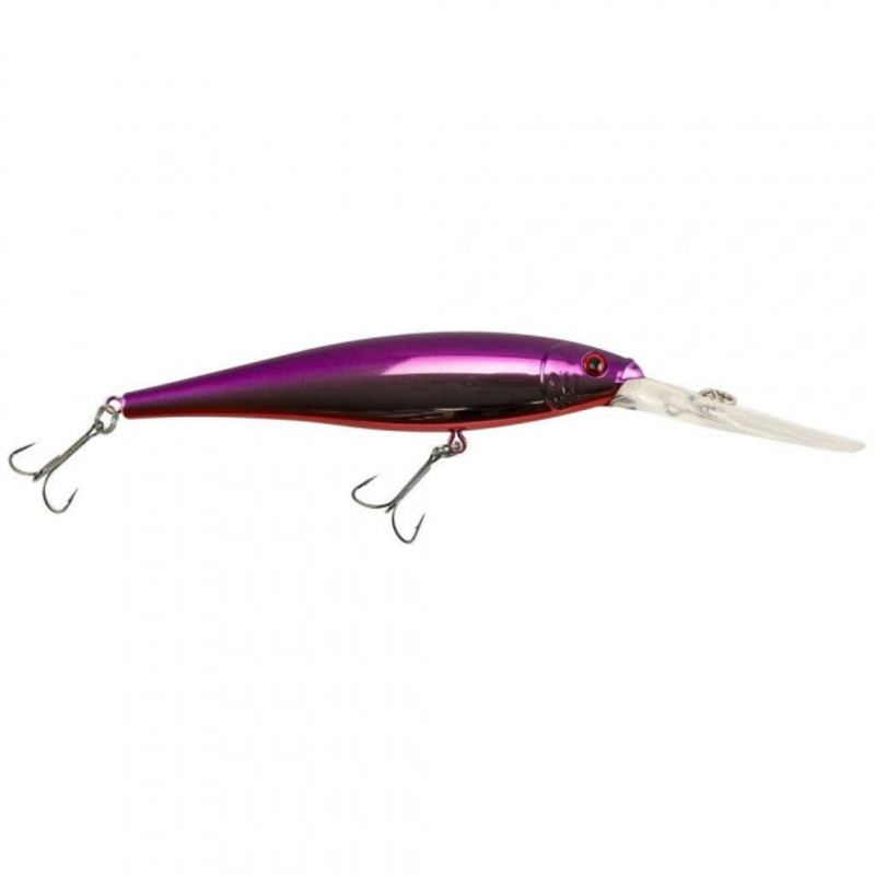 Flicker Minnow | 1/4 oz | 3in | 7.5cm | 8 | 14'-17' | 4.3m-5.2m | Model #FFMN7D-PPF