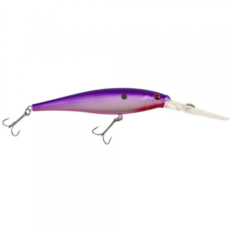 Flicker Minnow | 1/4 oz | 3in | 7.5cm | 8 | 14'-17' | 4.3m-5.2m | Model #FFMN7D-PRT