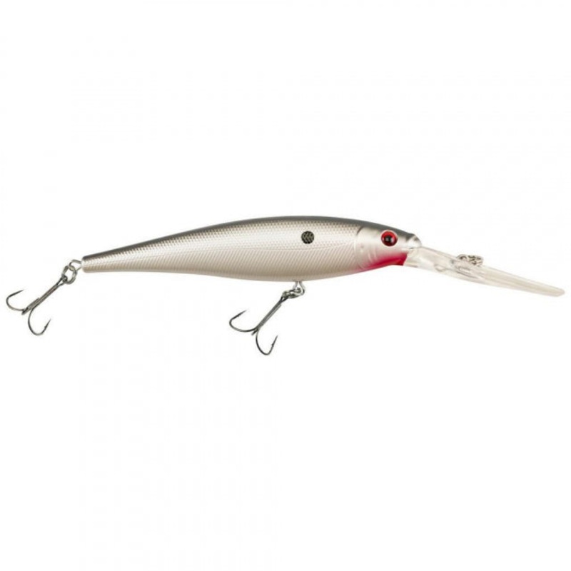 Flicker Minnow | 1/4 oz | 3in | 7.5cm | 8 | 14'-17' | 4.3m-5.2m | Model #FFMN7D-PW