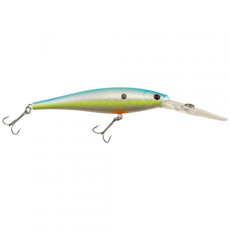 Flicker Minnow | 1/4 oz | 3in | 7.5cm | 8 | 14'-17' | 4.3m-5.2m | Model #FFMN7D-RCS