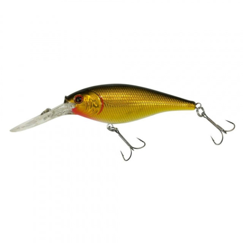 Flicker Shad | 1/2 oz | 3 1/2in | 9cm | 4 | 11'-13' | 3.4m-4.0m | Model #FFSH9M-BG