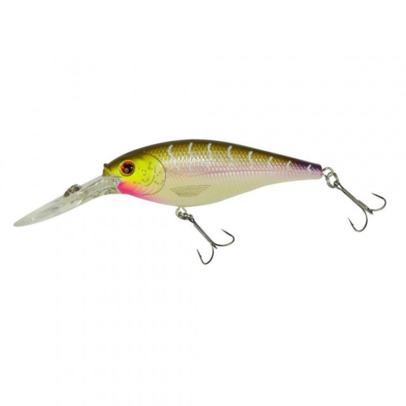 Flicker Shad | 1/2 oz | 3 1/2in | 9cm | 4 | 11'-13' | 3.4m-4.0m | Model #FFSH9M-PT