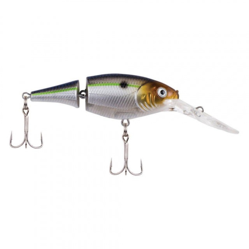 Flicker Shad Jointed | 1/3 oz | 2 3/4in | 7cm | 6 | 7'-9' | 2.1m-2.7m | Model #FFSH7J-BLUSM