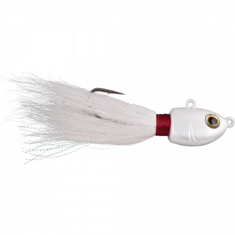 Fusion19 Bucktail Jigs | 1/2 oz | 4/0 | Model #FSN19BUCK1/2-WH