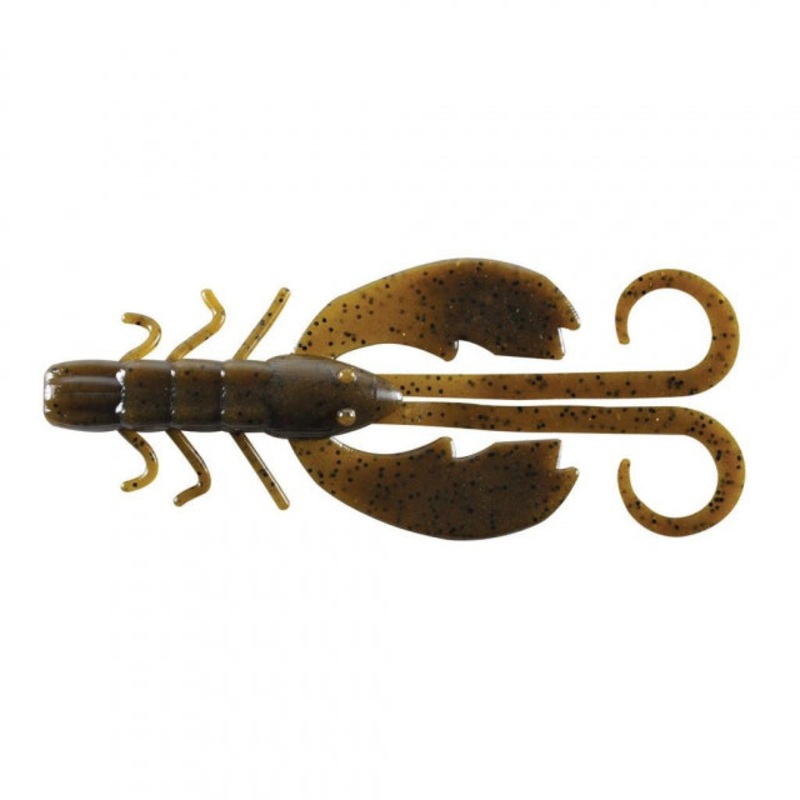 PowerBait Crazy Legs Chigger Craw | 4in | 10cm | Model #PBBCLCC4-GP