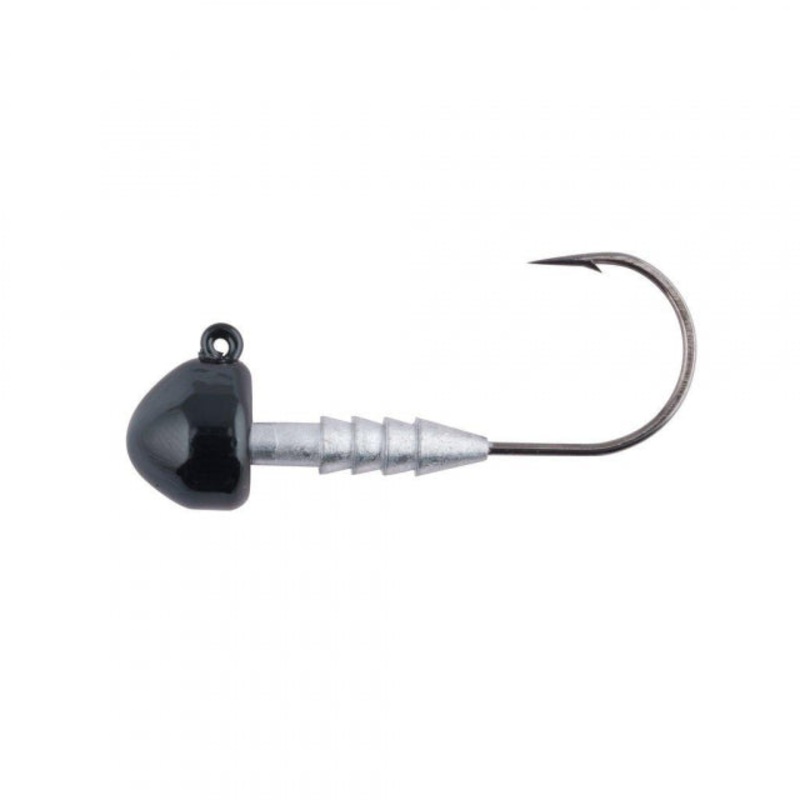 Half Head Jigs | 1/4oz | 7g | 2/0 | Model #BHHJ14-BL